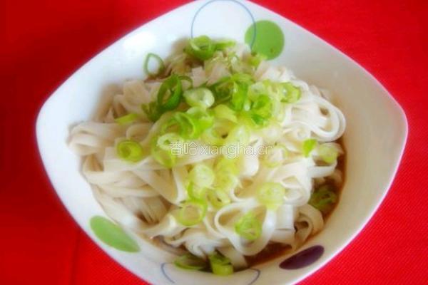 葱花拌面的做法图解6