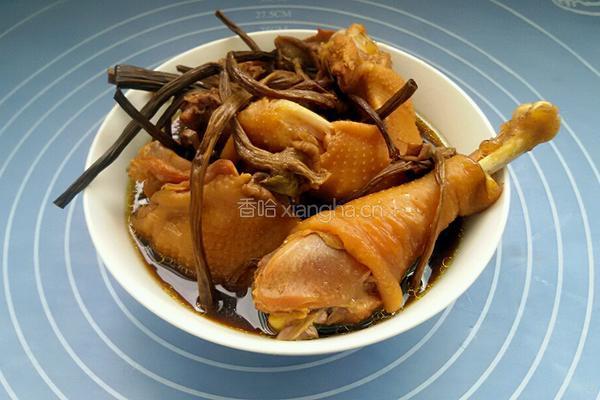 小鸡炖蘑菇的做法图解14