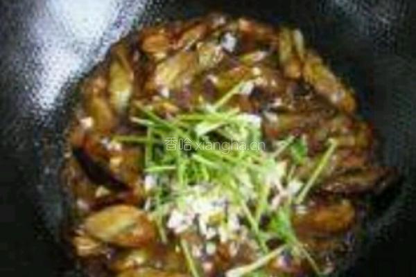 红烧茄茄子。的做法图解5