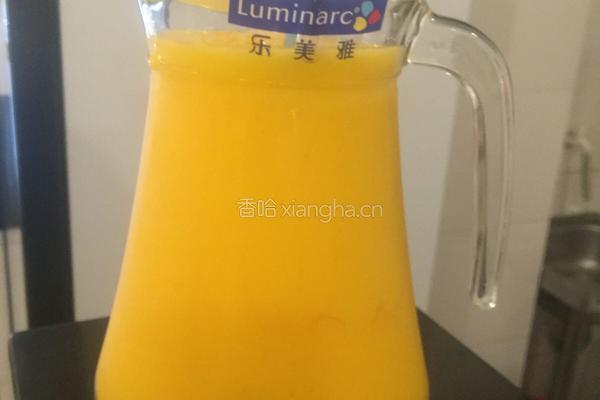 鲜榨芒果汁的做法图解7