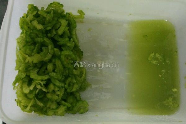 糖腌苦瓜的做法图解4
