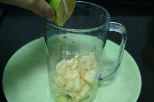 苹果芹菜汁的做法图解5