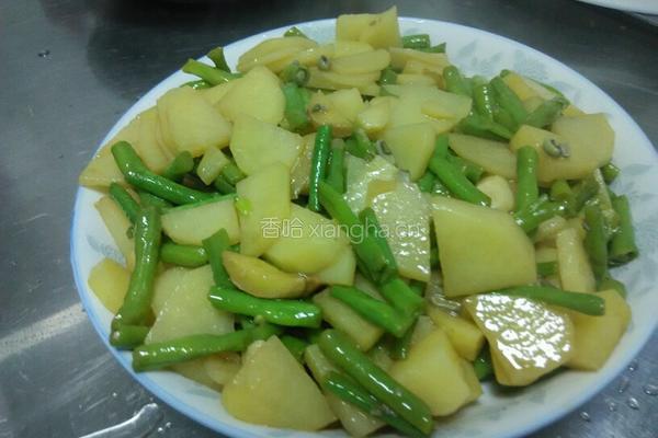 豆角炒土豆片的做法图解12