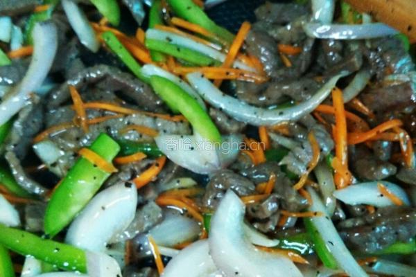 黑椒牛肉卷的做法图解10