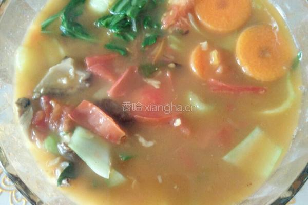蔬菜汤的做法图解10