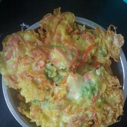 蔬菜火腿鸡蛋饼的做法[图]