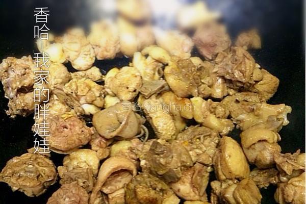 毛豆烧鸭的做法图解5