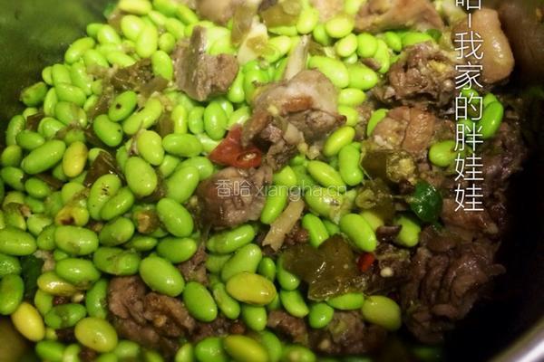 毛豆烧鸭的做法图解10