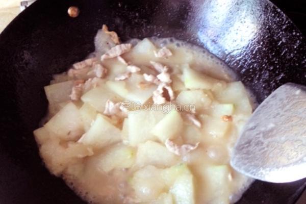 瘦肉烧冬瓜的做法图解8