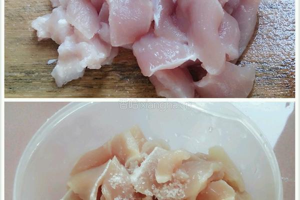 杏鲍菇胡萝卜炒肉的做法图解2
