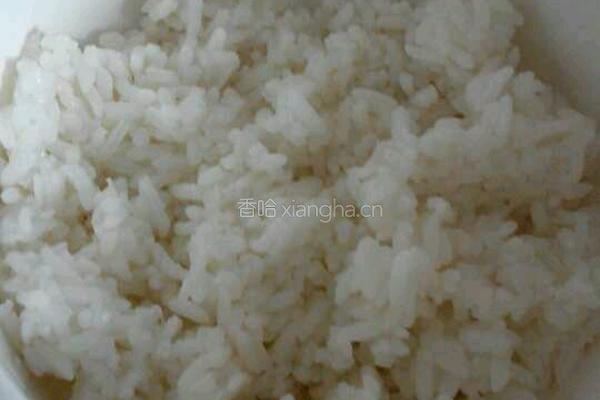 杂蔬炒饭的做法图解4