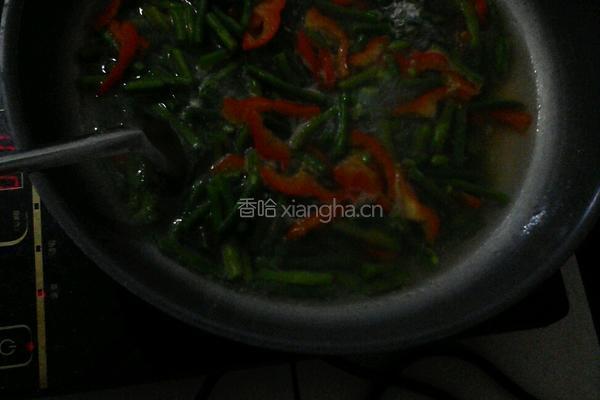 凉拌豆角的做法图解3