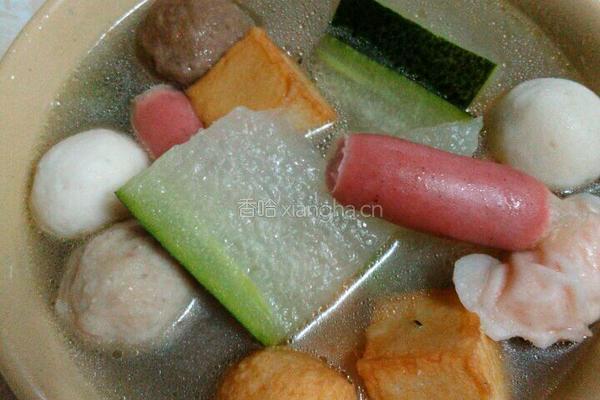 冬瓜丸子汤的做法图解7