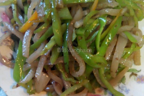 尖椒肉皮丝