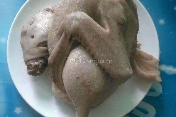 蒜香焖鸭的做法图解2
