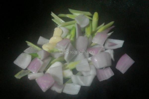 小炒花肉的做法图解4