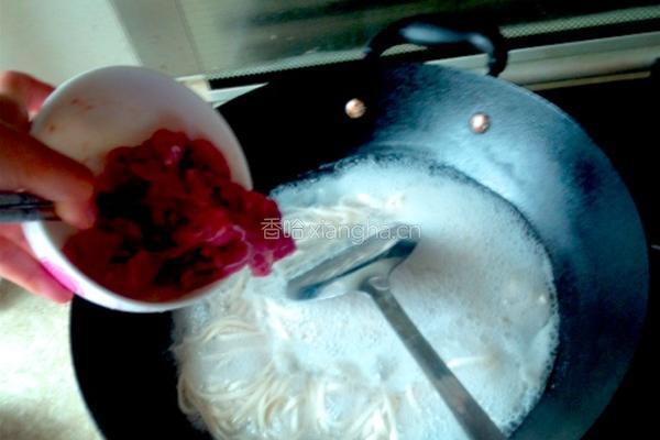 生菜肉丝面的做法图解6