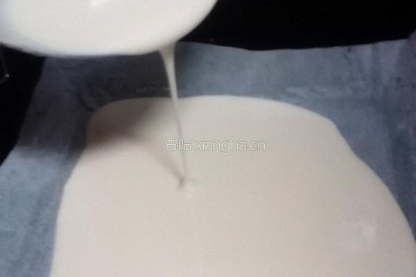 双层蓝莓蜜豆蛋糕卷的做法图解14