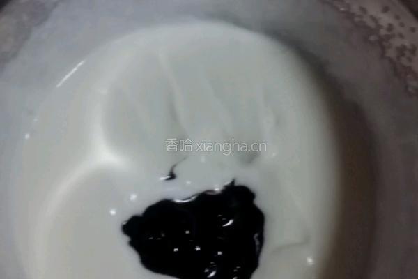 双层蓝莓蜜豆蛋糕卷的做法图解16
