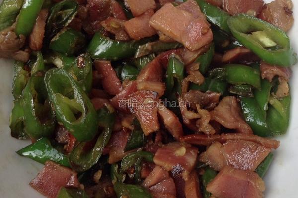 辣椒炒火腿肉的做法图解5
