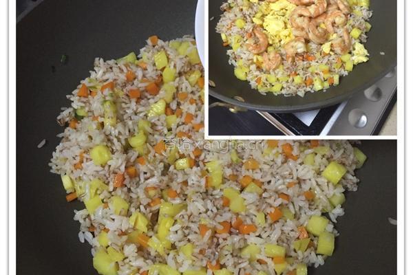 虾仁儿炒饭的做法图解6