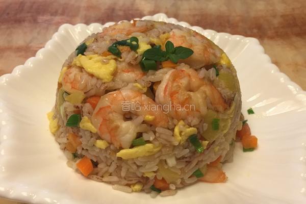 虾仁儿炒饭的做法图解8