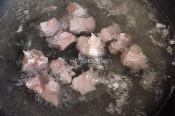 土豆炖排骨的做法图解4
