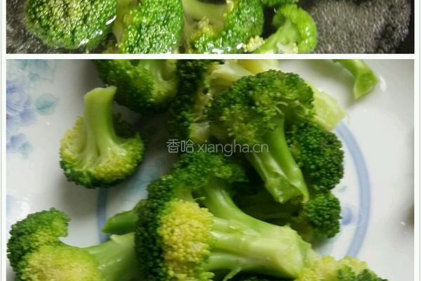 西兰花胡萝卜腐竹炒肉的做法图解6