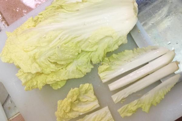 番茄白菜豆腐的做法图解2