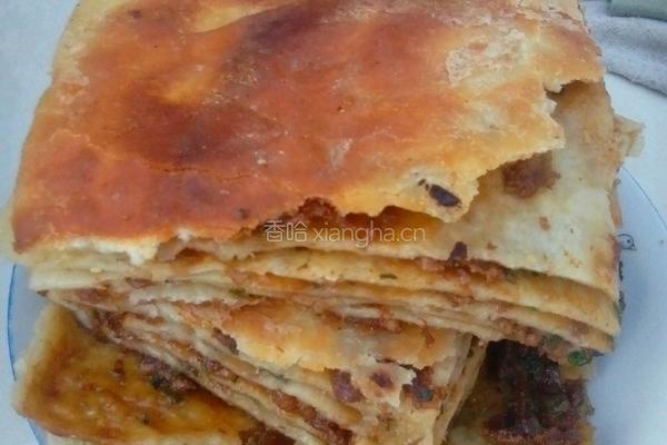 肉末千层饼的做法图解9