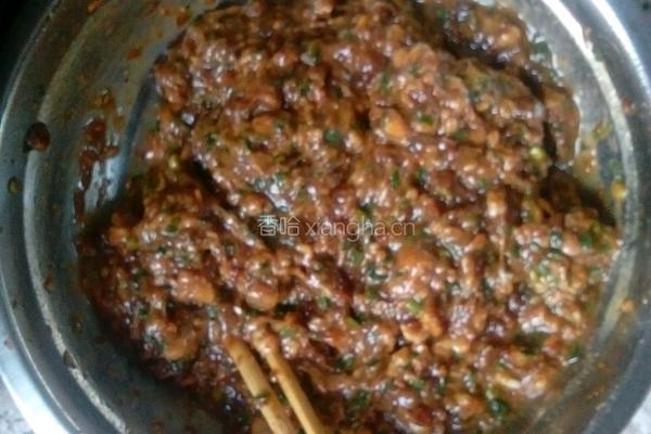 肉末千层饼的做法图解3