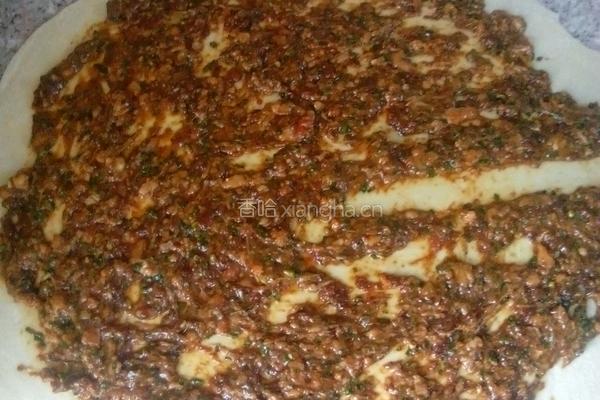 肉末千层饼的做法图解4