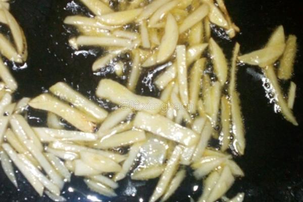 豆芽土豆面的做法图解7