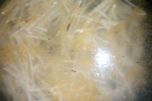 豆芽土豆面的做法图解9