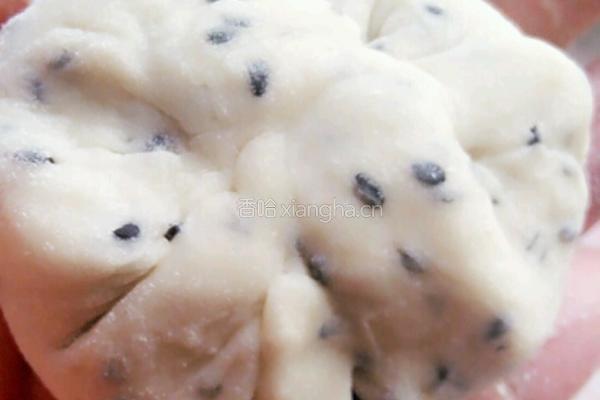 黑芝麻玫瑰酱烧饼的做法图解12