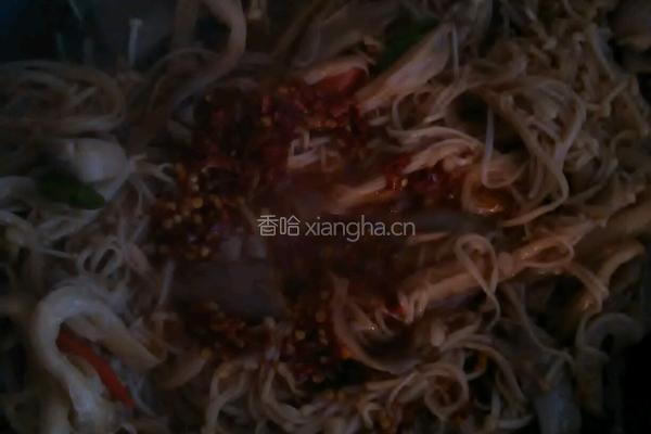 酸辣蘑菇的做法图解6