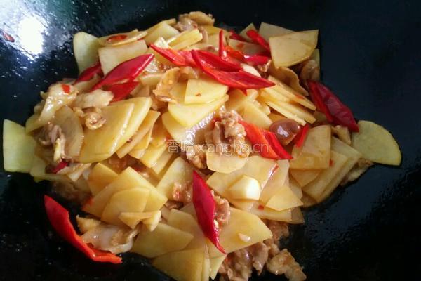 香辣土豆片的做法图解6
