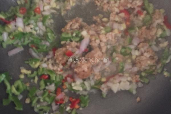 肉沫茄子的做法图解5