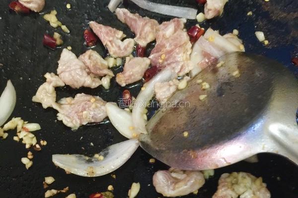 洋葱黄瓜小炒肉的做法图解7
