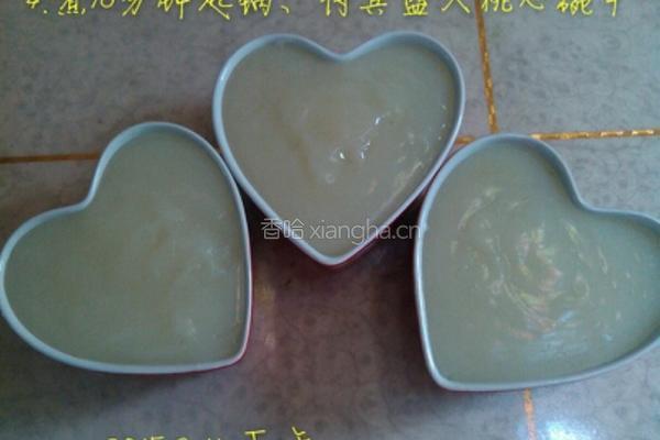 西瓜味 桃心凉糕的做法图解3