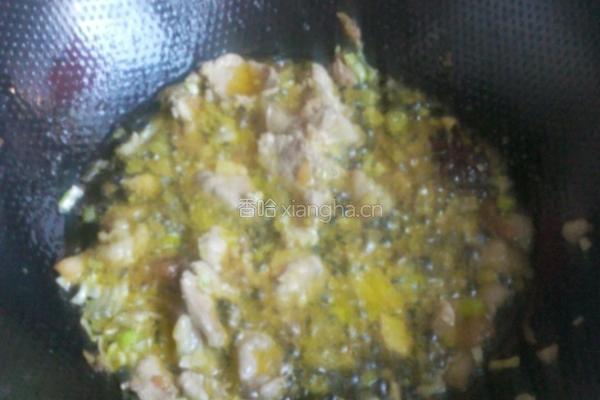 米汤土豆炖豆角。的做法图解2