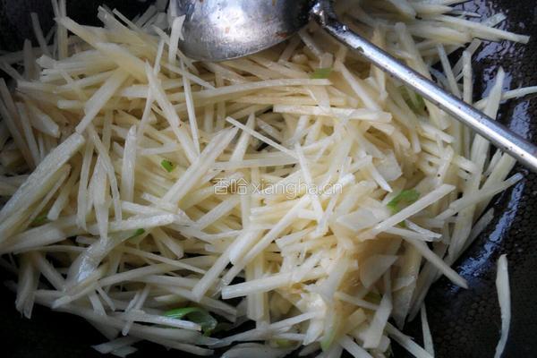 姜爆肉的做法图解4