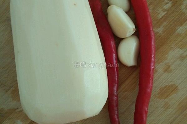 凉拌藕片的做法图解1