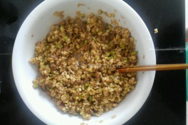 菜包子的做法图解4