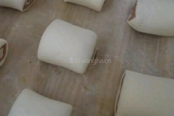 可可粉双色馒头的做法图解8