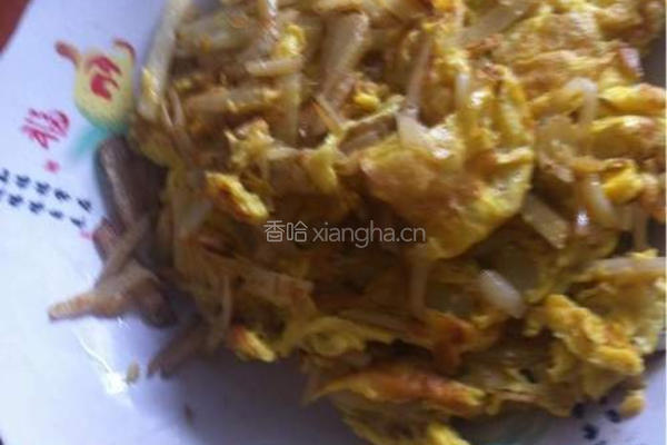 土豆丝炒鸡蛋的做法图解4