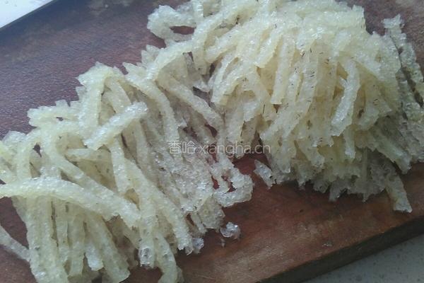 桂花皮丝的做法图解1