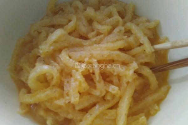 桂花皮丝的做法图解3