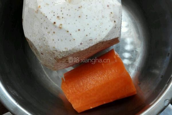 香芋头丝的做法图解1