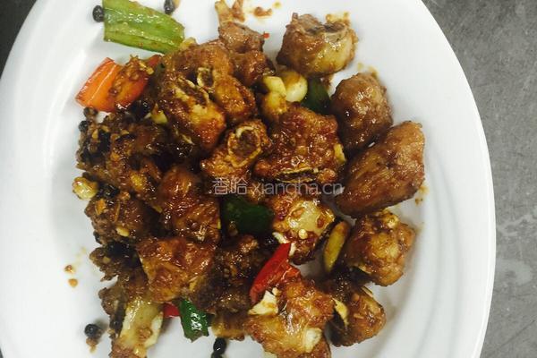 豆豉炒排骨的做法图解8